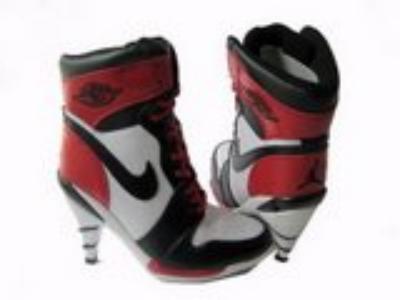 high heel jordan sneakers